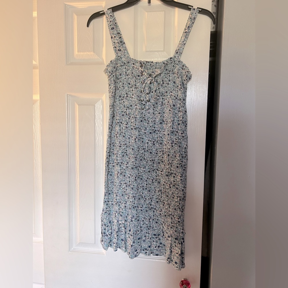 Aeropostale smocked mini dress